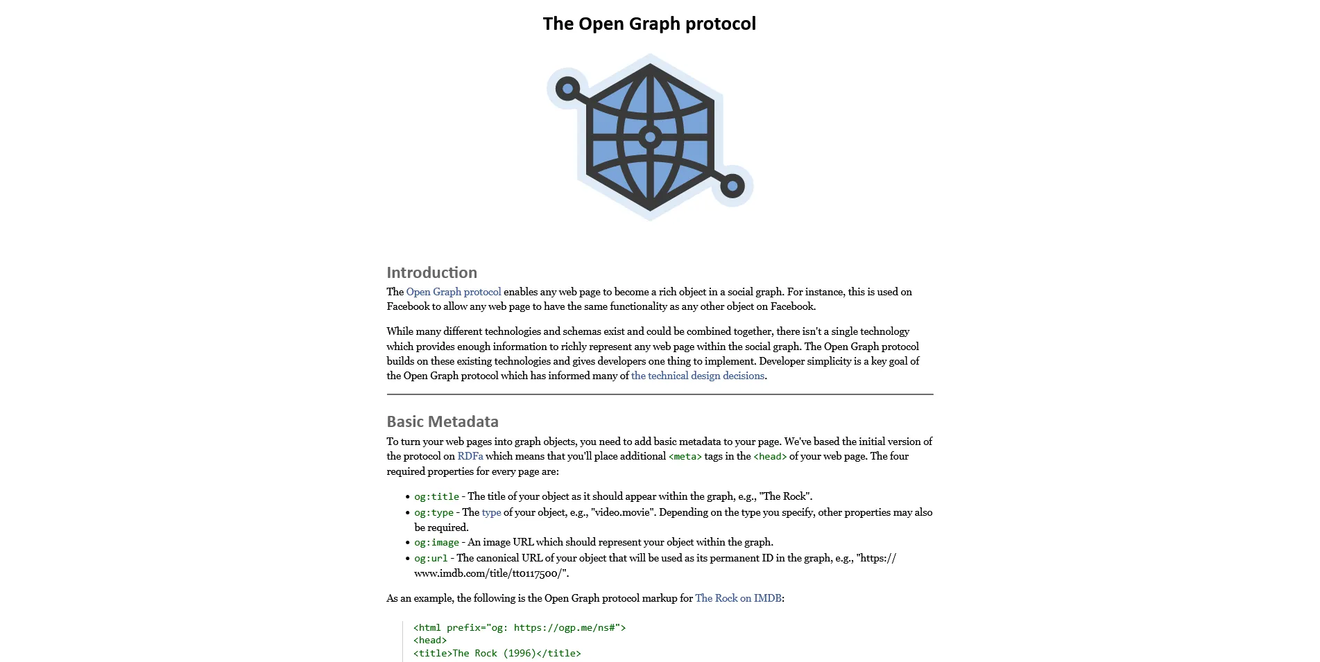 Мета-теги OpenGraph для отображения ссылки на сайт в соцсетях